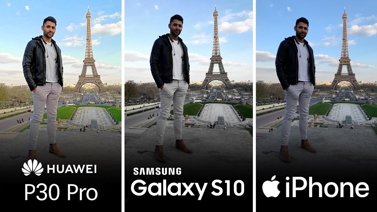 Huawei P30 Pro vs Samsung S10 Plus vs iPhone XS Max Camera Test Comparison