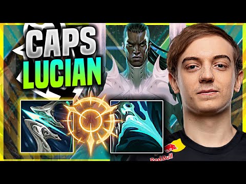 CAPS IS READY TO PLAY LUCIAN GALEFORCE! - G2 Caps Plays Lucian MID vs Kassadin! | Season 11