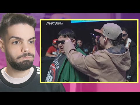 🔥EL MENOR THREW JONY BELTRÁN'S GLASSES AND EVERYTHING EXPLODED🔥 *EL MENOR vs JONY BELTRÁN FMS WOR...