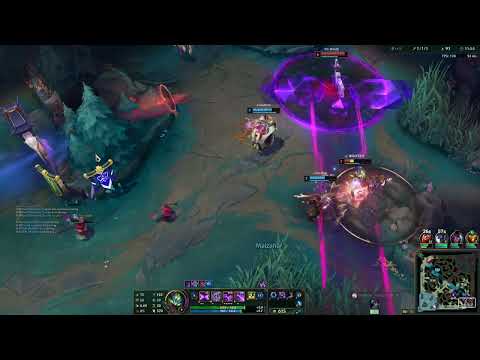 Malzhar vs Galio - Mid game