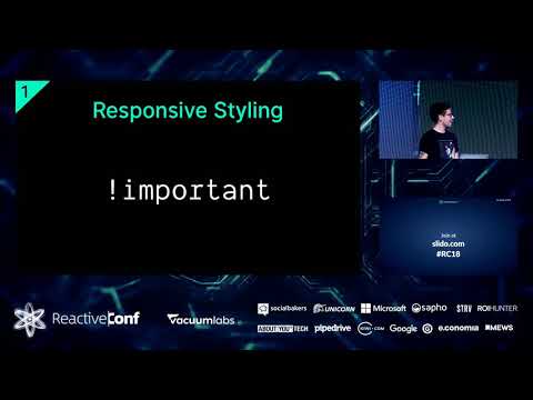 ReactiveConf 2018: Robin Frischmann - Reusability: Sharing Components