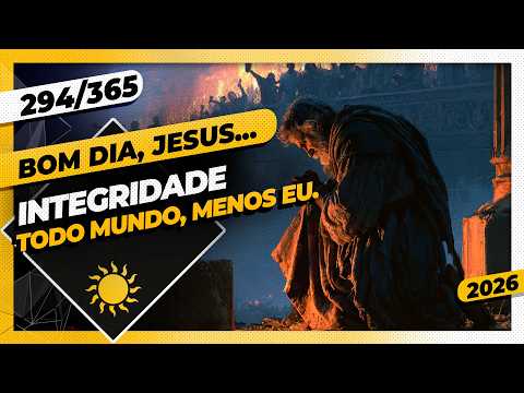 INTEGRIDADE: TODO MUNDO, MENOS EU – Bom dia, Jesus! 294/365 (2026)