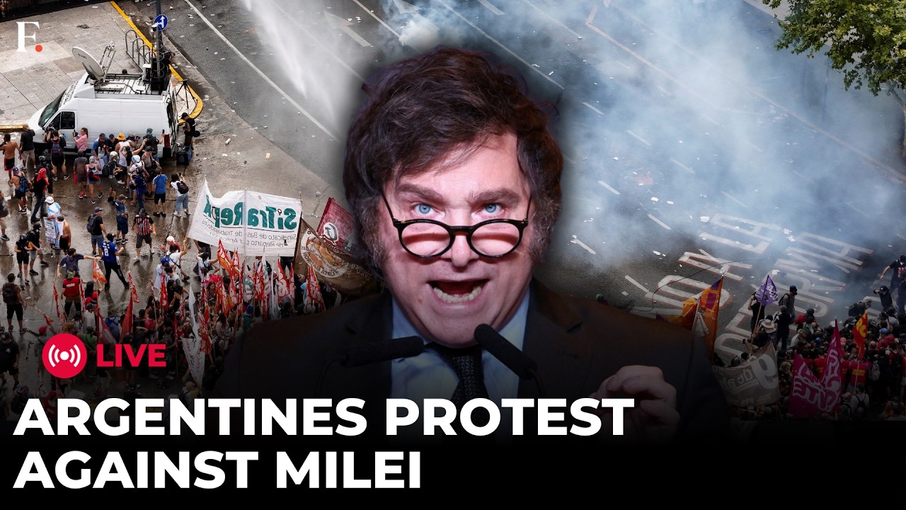Argentina Protest LIVE: Thousands Rally Against Milei Government in Buenos Aires