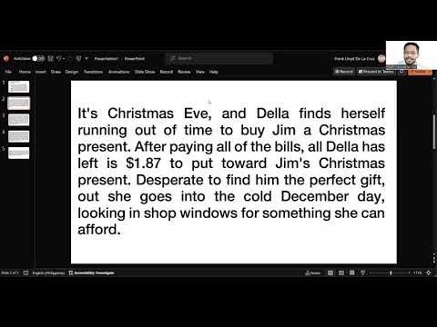 The Gift of the Magi (summary and lowkey discussion)