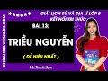 Giải sgk Lịch sử và Địa lí lớp 5 Bài 13: Triều Nguyễn