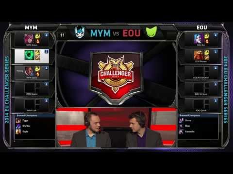 Meet Your Makers vs Eyes on U | Game 1 Quarter Finals EU Challenger Series #1 | MYM vs EOU G1