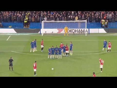 Rashford mit Top-Spin Freistoß aus gut 30 Metern | DAZN