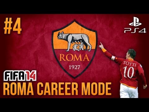Next Gen FIFA 14: AS Roma Career Mode - Episode #4 - SERIE A BEGINS!