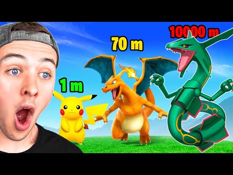 EVERY POKEMON SIZE COMPARISON!