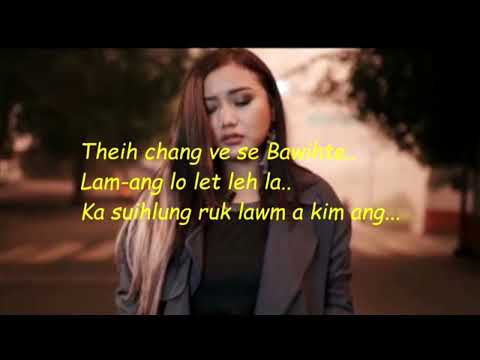 Di then lunglen🎤🥁 Karaoke & lyrics Video.🎸🔊 Rachel_Lalnunkimi