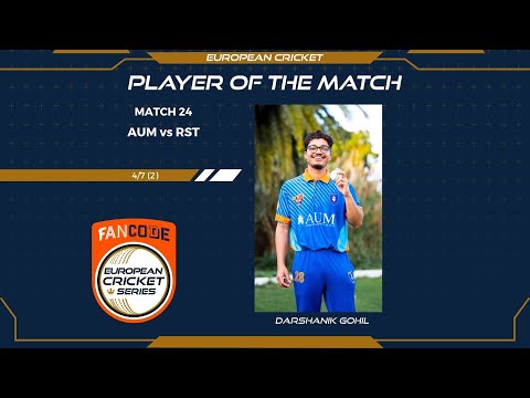 POTM: D.Gohil - AUM vs RST | Highlights | FanCode ECS Malta Encore Day 6 | Malta 2021