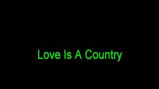 The Wallflowers   Love Is A Country