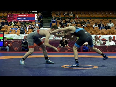 Repechage FS - 79 kg: D. TSESARSKY (ISR) v. U. YELISEYEU (BLR)
