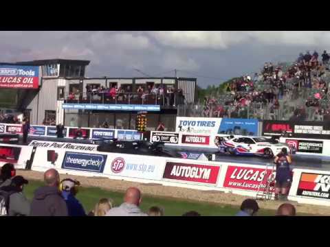 Norbert Kuno Pro Mod Crash - Santa Pod Main Event 2019