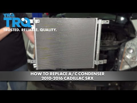 How to Replace A/C Condenser 2010-2016 Cadillac SRX