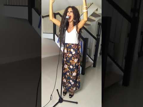 Nataly Menda singing " Mishehu Holech Tamid Eti" מישהו הלך תמיד איתי