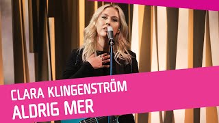 Kadr z teledysku Aldrig mer tekst piosenki Clara Klingenström