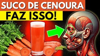 7 razões para beber suco de cenoura diariamente