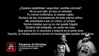 Los Chikos del Maíz - Paraísos artificiales (con Letra)