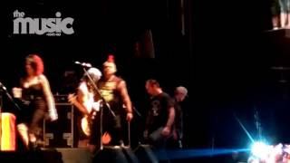 NOFX Frontman Fat Mike Hit In Head With Shoe