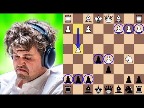 Magnus Carlsen's Sveshnikov Smashes Jose Martinez in 25 Moves