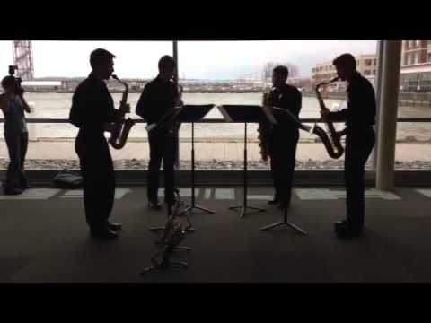 Franklin Regional High School Sax Quartet at PMEA All-State
