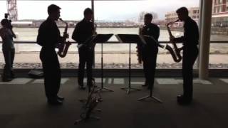 Franklin Regional High School Sax Quartet at PMEA All-State