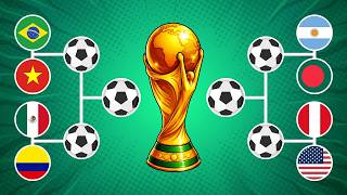 Only One Country Can Win! | Marble Football Tournament