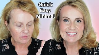 Quick Everyday Minimalist Makeup for Women Over 50