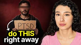 Do THIS immediately after a trauma to avoid PTSD