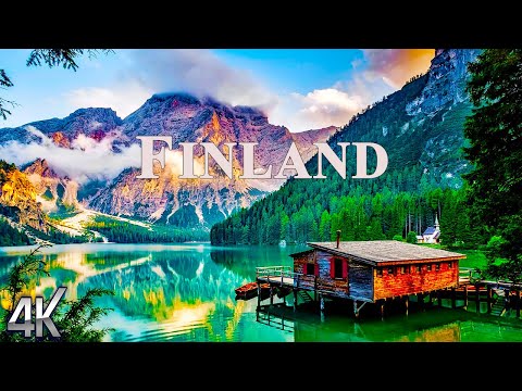 Finland 4K - Scenic Relaxation Film With Calming Music  - Nature Video Ultra HD