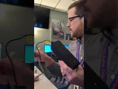 Q-Ball Set Up w/ Bluetooth Speaker