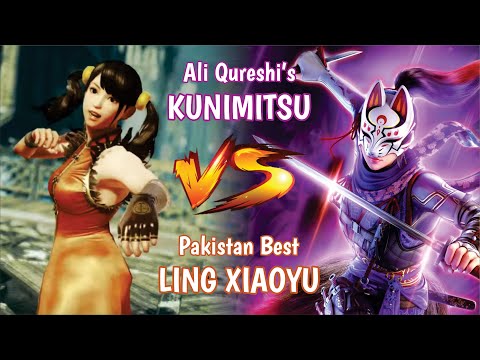 Tekken 7 - Ali Qureshi (Kunimitsu) vs Irtaza (Ling Xiaoyu) - FT-05 - Battle of Cuties ✨😉