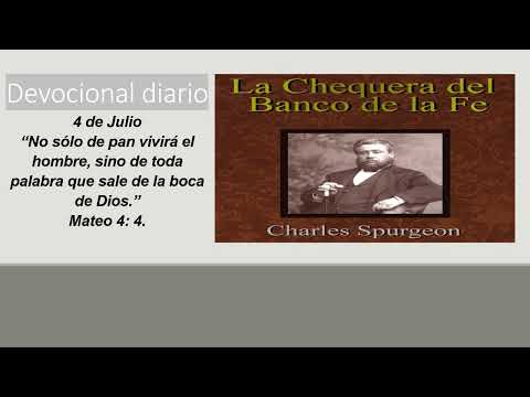 DEVOCIONAL - LA CHEQUERA DEL BANCO DE LA FE. (04-07-2025)