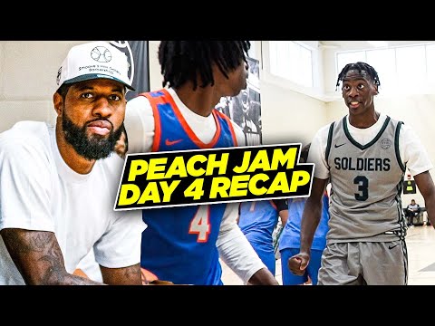 Aj Dybantsa & Tyran Stokes Get TESTED By #1 Team From Canada | Paul George Pulls Up To Peach Jam!