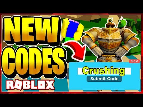 ALL NEW CRUSHING SIMULATOR CODES COINS! Crushing Simulator Roblox