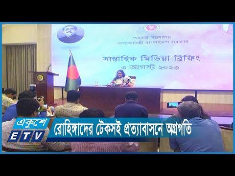 রোহিঙ্গাদের টেকসই প্রত্যাবাসনে অগ্রগতি | ETV News