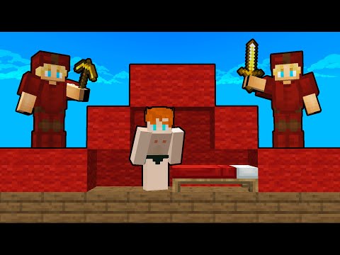 hiding in teams enemy bed defenses in bedwars...