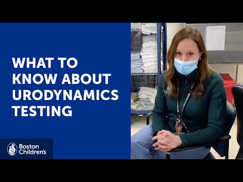 Urodynamics Testing | videos | Boston Children