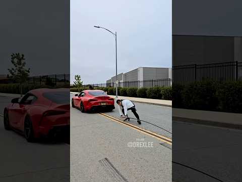 Epic Supra Fly ⚡️ through! 💥 #shorts insta360 x5