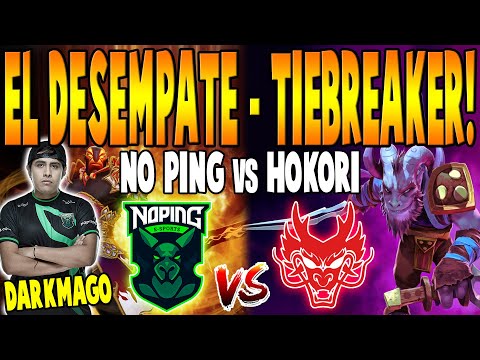 NO PING vs HOKORI [BO1]- El Desempate "Tiebreaker" - MOBIUS MAESTROS DOTA 2