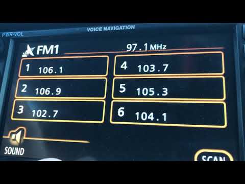 Ames, Iowa FM Bandscan - January 24, 2021