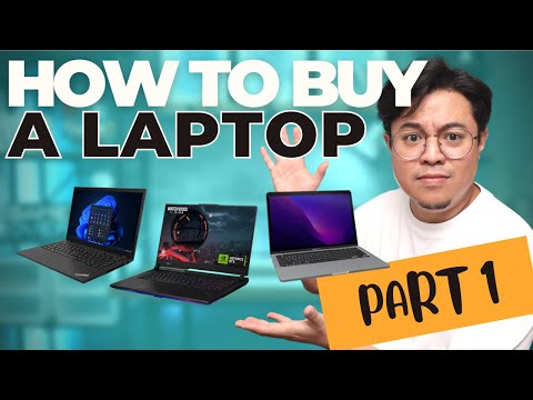 Beginner's COMPLETE GUIDE to BUYING the BEST Laptop (PART 1)