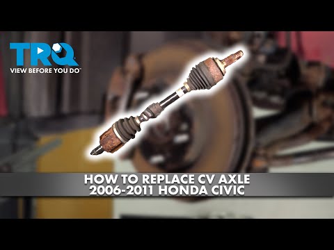 How to Replace CV Axle Assembly 2006-2011 Honda Civic