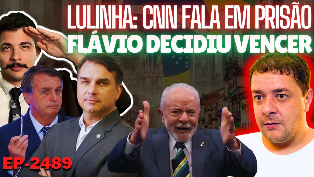 Lulinha: CNN Fala em PRISÃO, PF Já Tem Relatório + Flávio DECIDIU Vencer + O Legado do JB em Cheque.