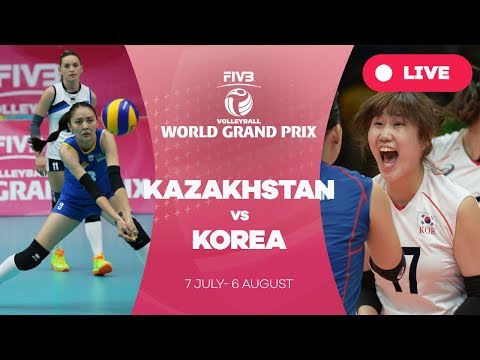Kazakhstan v Korea - Group 2: 2017 FIVB Volleyball World Grand Prix