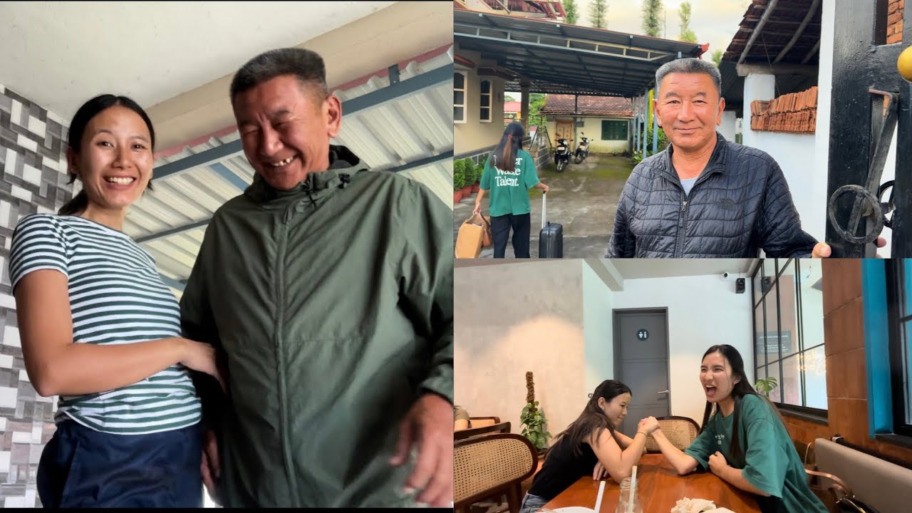 Back home; peace & love in the air