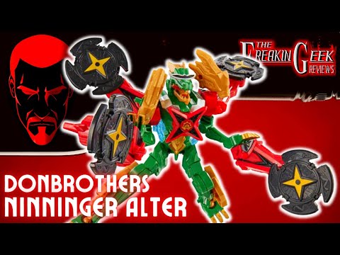DonBrothers Change Heroes NINNINGER ALTER: EmGo's Super Sentai Reviews N' Stuff