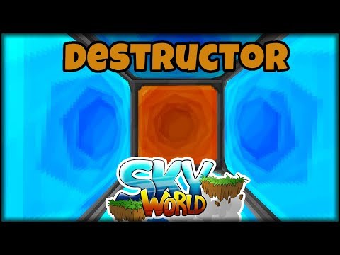 Was das kann errät NIEMAND | Der Destructor | Minecraft SkyWorld #16 | Minecraft Modpack