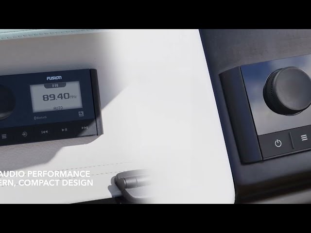 Fusion MS-RA60 Marine Stereo, A Garmin Brand Fusion MS-RA60 2-Zone Marine Stereo with Wireless Connectivity